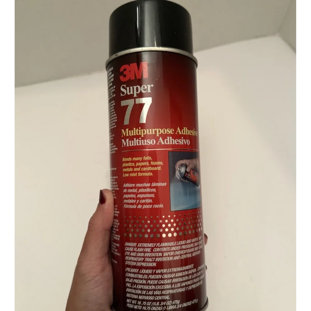 3M Super 77 Multipurpose Spray Adhesive, 16.75 oz (24‎ fl. oz.)